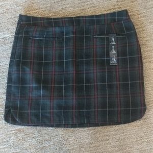 Plaid Skirt